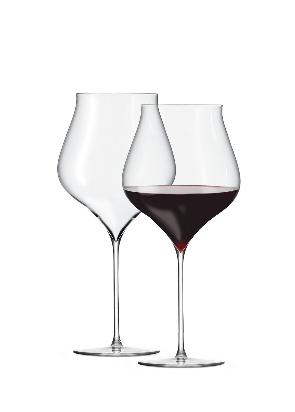 Notes bourgogneglas, 94 cl - 2 stk